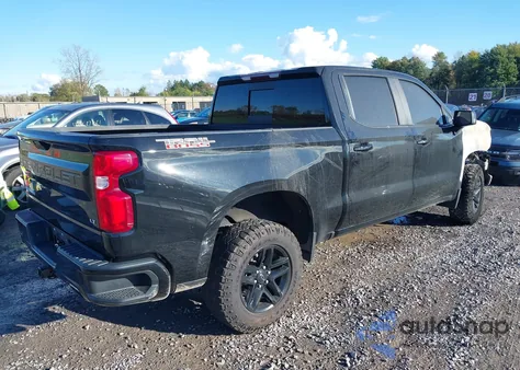 2020 Chevrolet Silverado 1500 4Wd Short Bed Lt Trail Boss из США, поврежденный, VIN 1GCPYFED6LZ222208